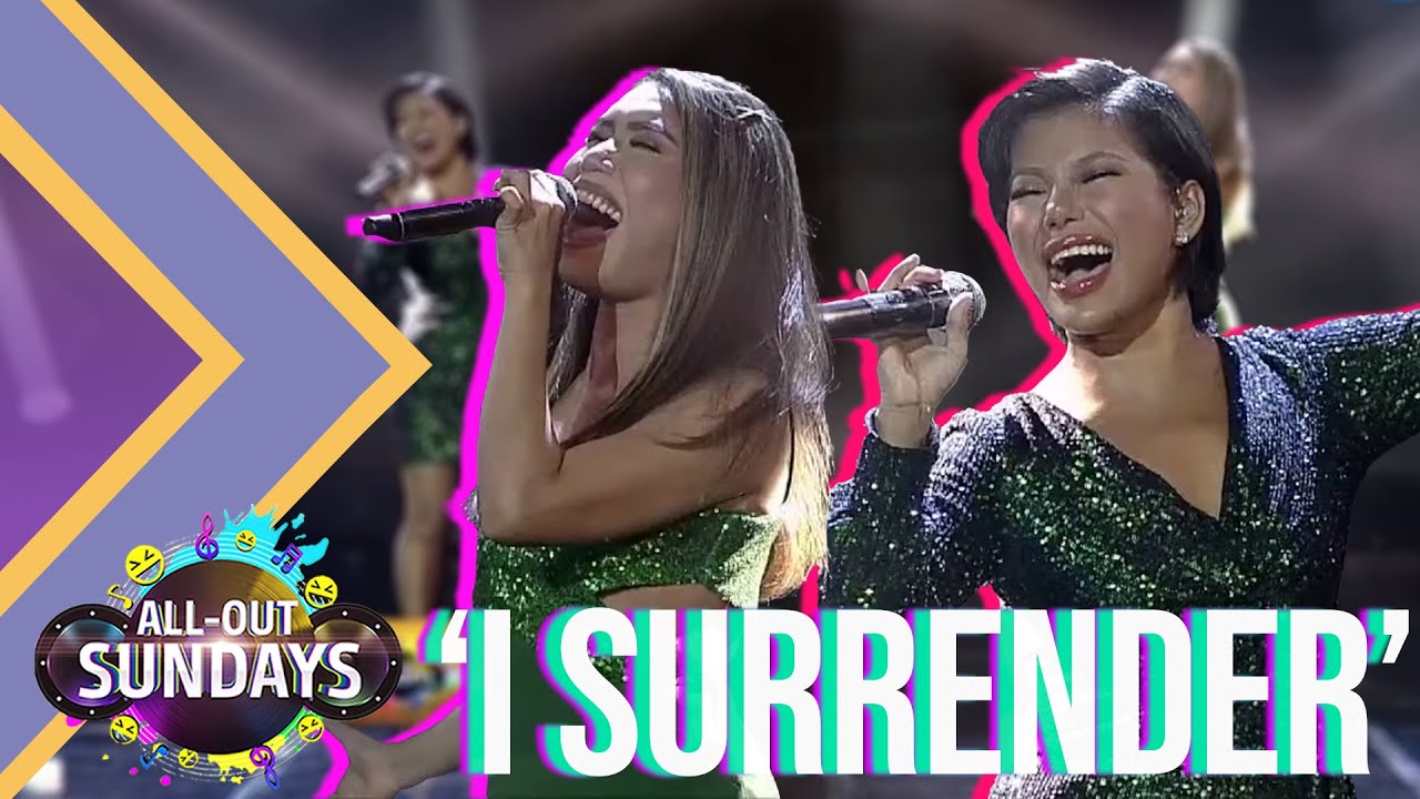Katrina Velarde and Jessica Villarubin's astonishing take on ‘I Surrender’ | All-Out Sundays