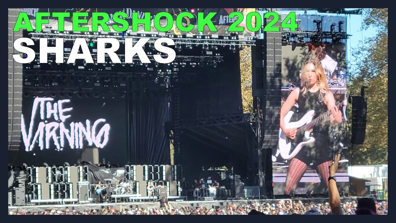 The Warning - Sharks Live, Aftershock 2024, FanCam