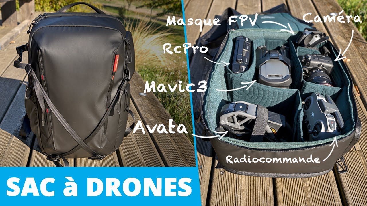 NOUVEAU SAC PHOTO/VID&Eacute;O/DRONE : PGYTECH ONEMO LITE