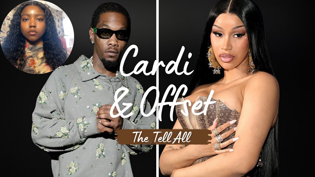 CARDI B & OFFSET | the tell All | marriage, divorce , what happened? | REACTION 