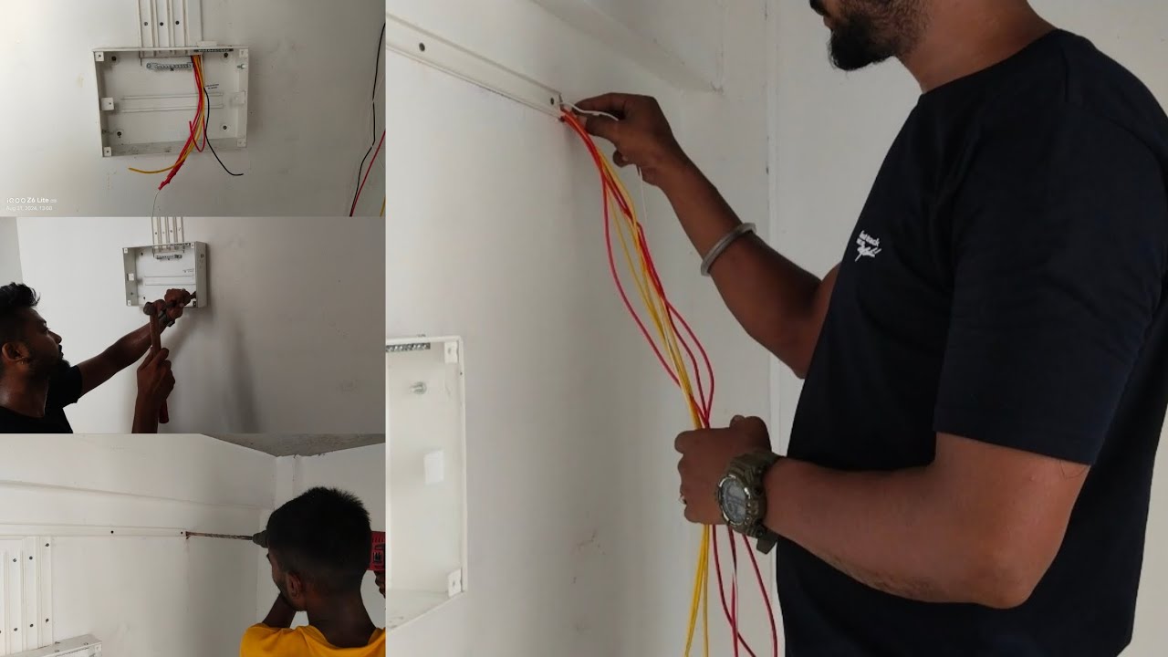 MCB Board Fitting By Me |Rohit Works ⚡| Pro Electrician LMG ⚡| Lumding Bijli House