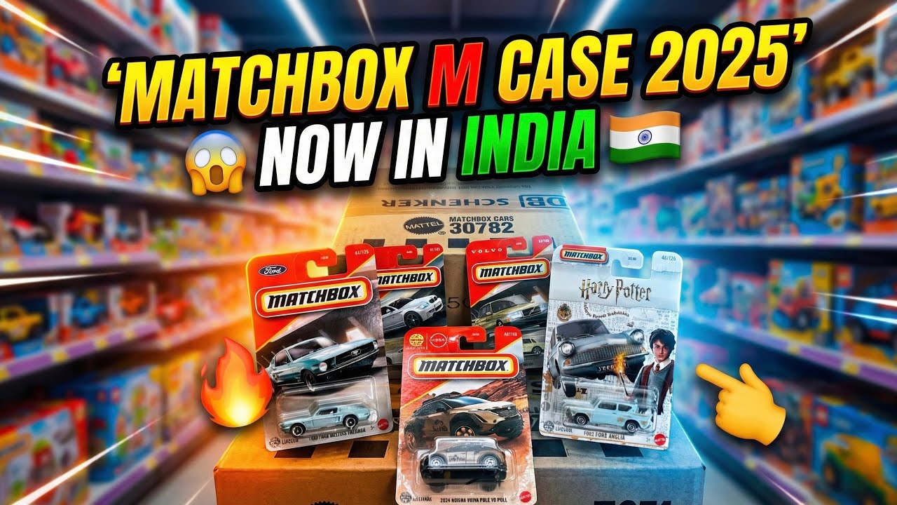 Matchbox M Case 2025 Unboxing | Harry Potter Ford Anglia, Mustang Fastback & More 