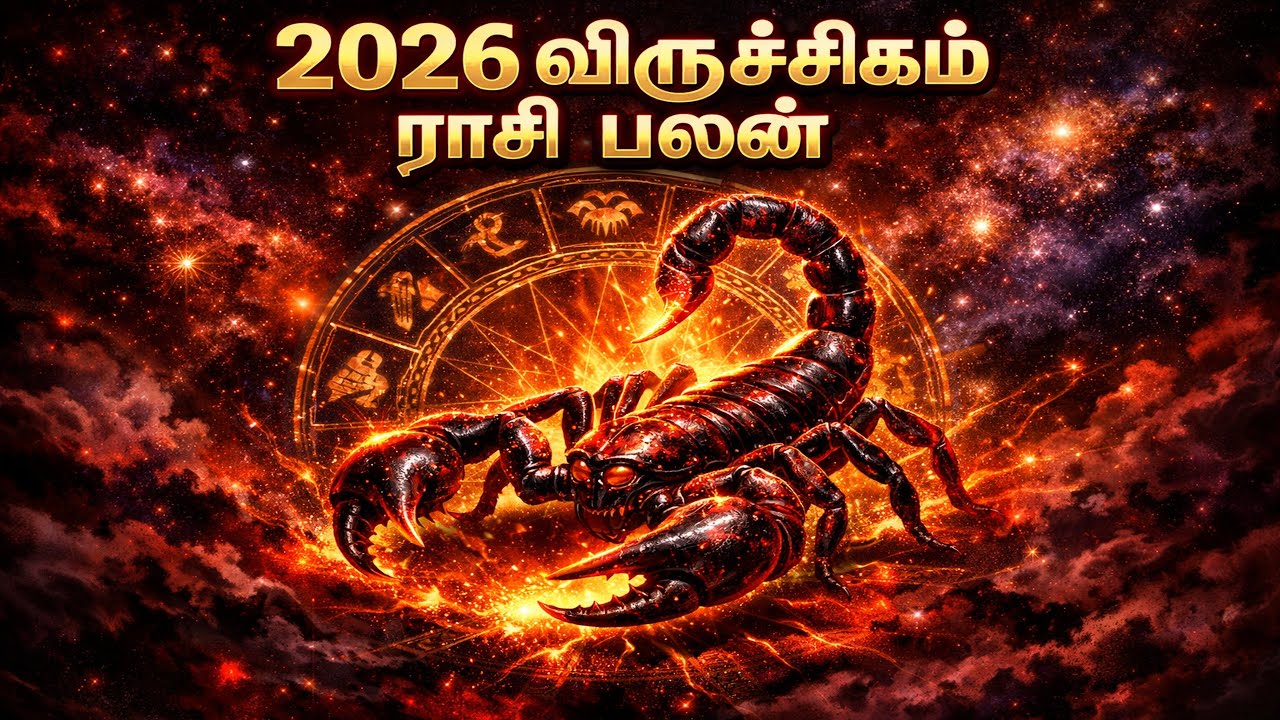 2026-ல் விருச்சிகம் ராசிக்காரர்களுக்கு என்ன நடக்கும்? | வருட ராசி பலன்