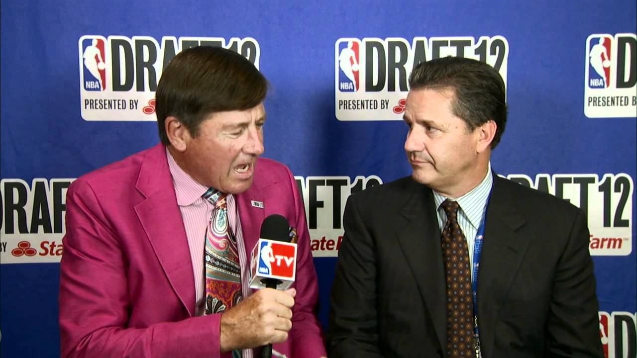 Calipari talks about his players going 1st and 2nd in NBA draft!