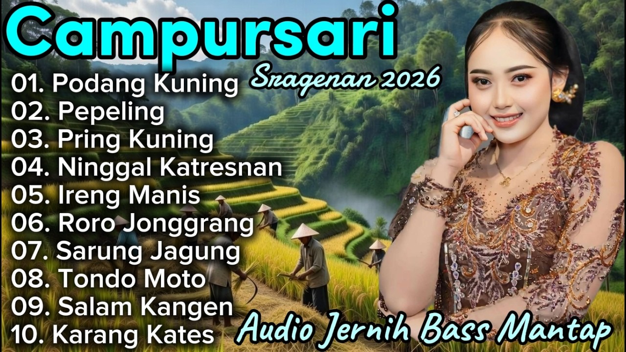 CAMPURSARI KOPLO SRAGENAN FULL BASS GAYENG 2026 ‼️ CAMPURSARI KOPLO PALING VIRAL KONCO TURU