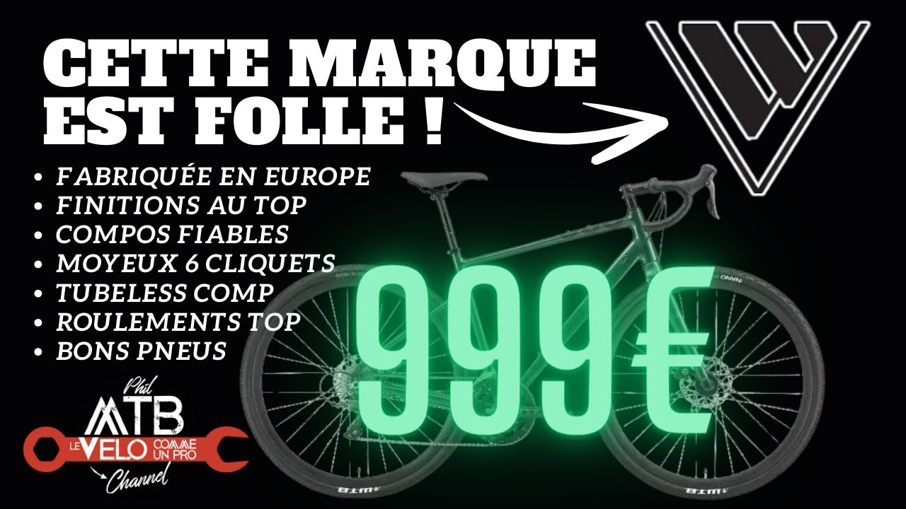 DECOUVERTE : La marque WELT : Une des seules marques de vélo au juste prix (Gravel).