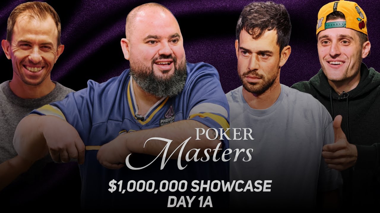 Nick Schulman & Chris Hunichen on Day 1A of Poker Masters $1,000,000 Showcase!