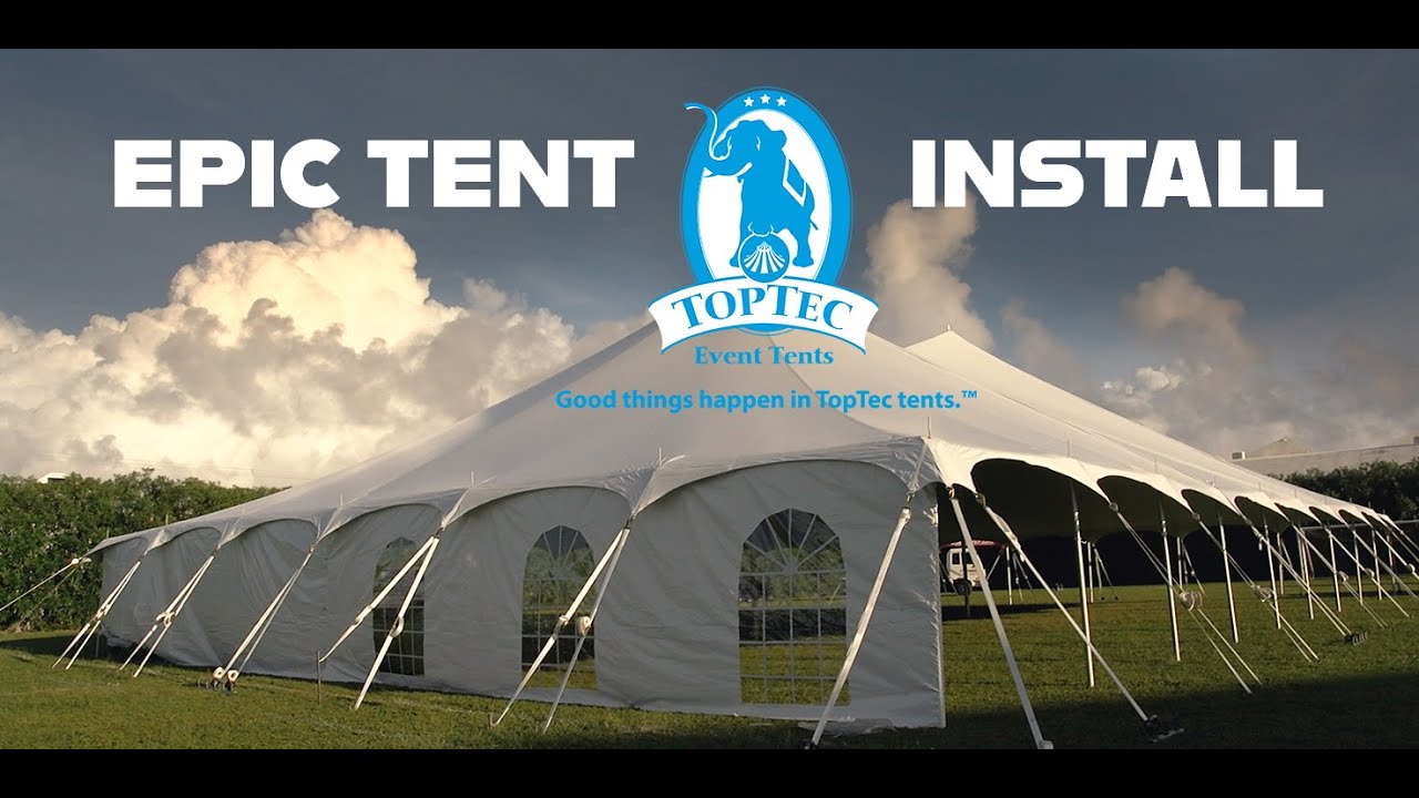 Epic Pole Tent Installation