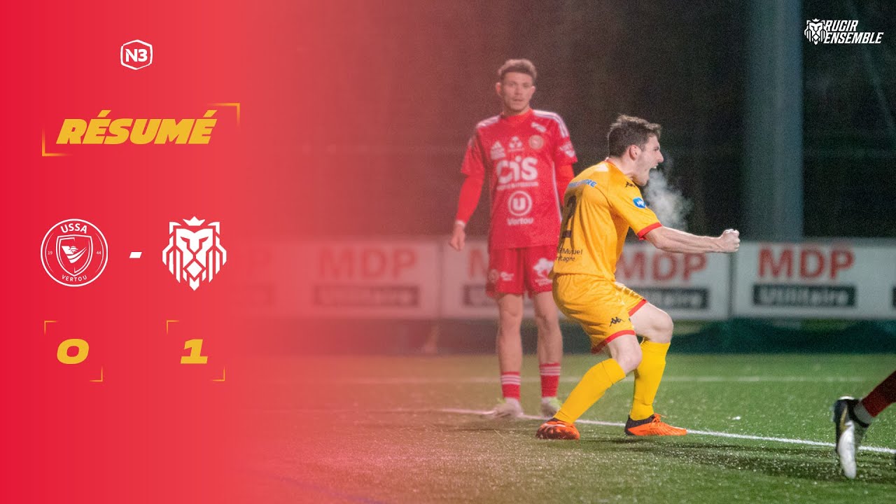 Résumé N3 - J13 : USSA Vertou - AS Vitré