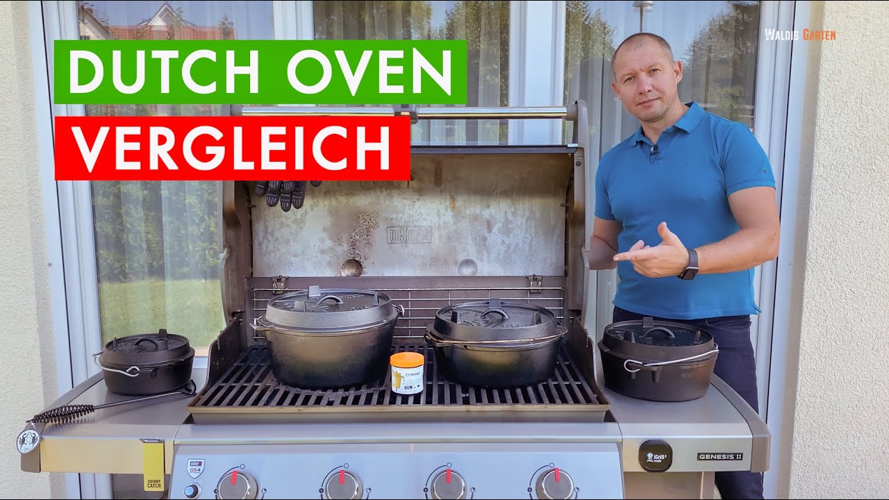 DUTCH OVEN VERGLEICH / PETROMAX FEURTOPF / WEBER Genesis II /