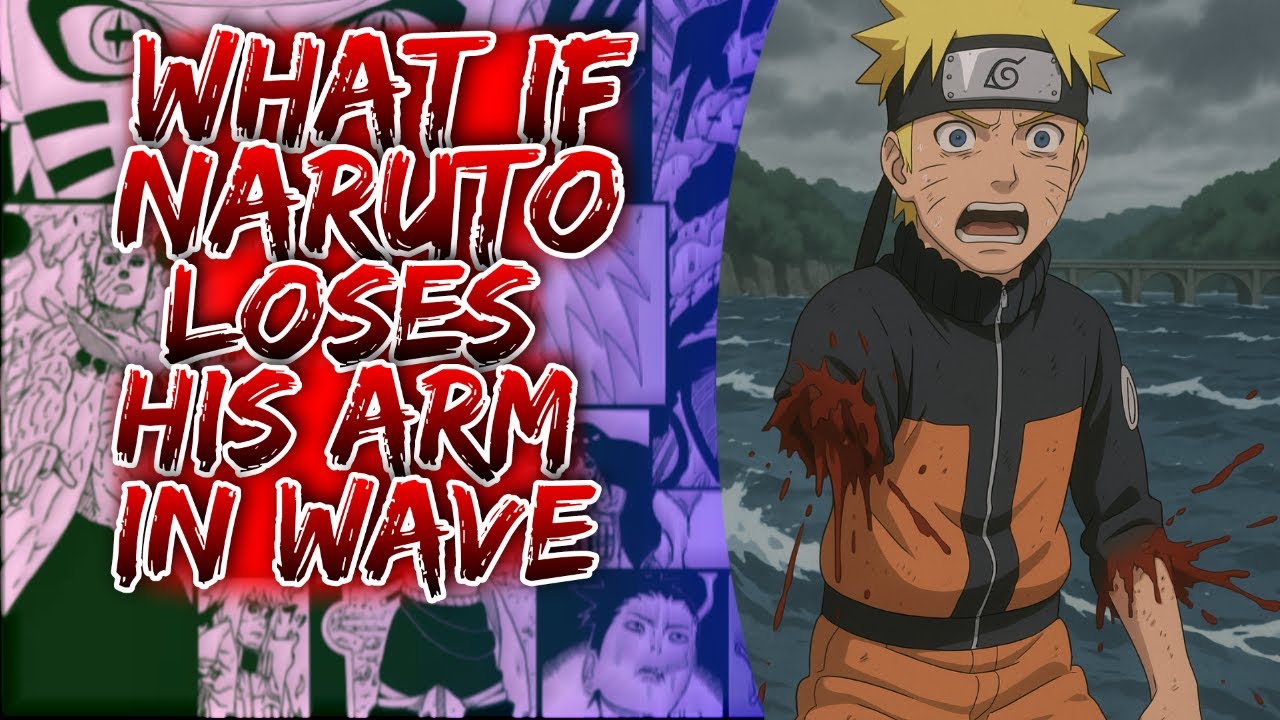 What If Naruto Loses His Arm In Wave ||