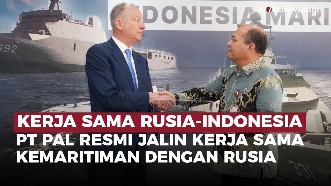 Transfer Teknologi Militer Kapal Perang Rusia ke PT PAL Resmi Dibuka | OneNews Update