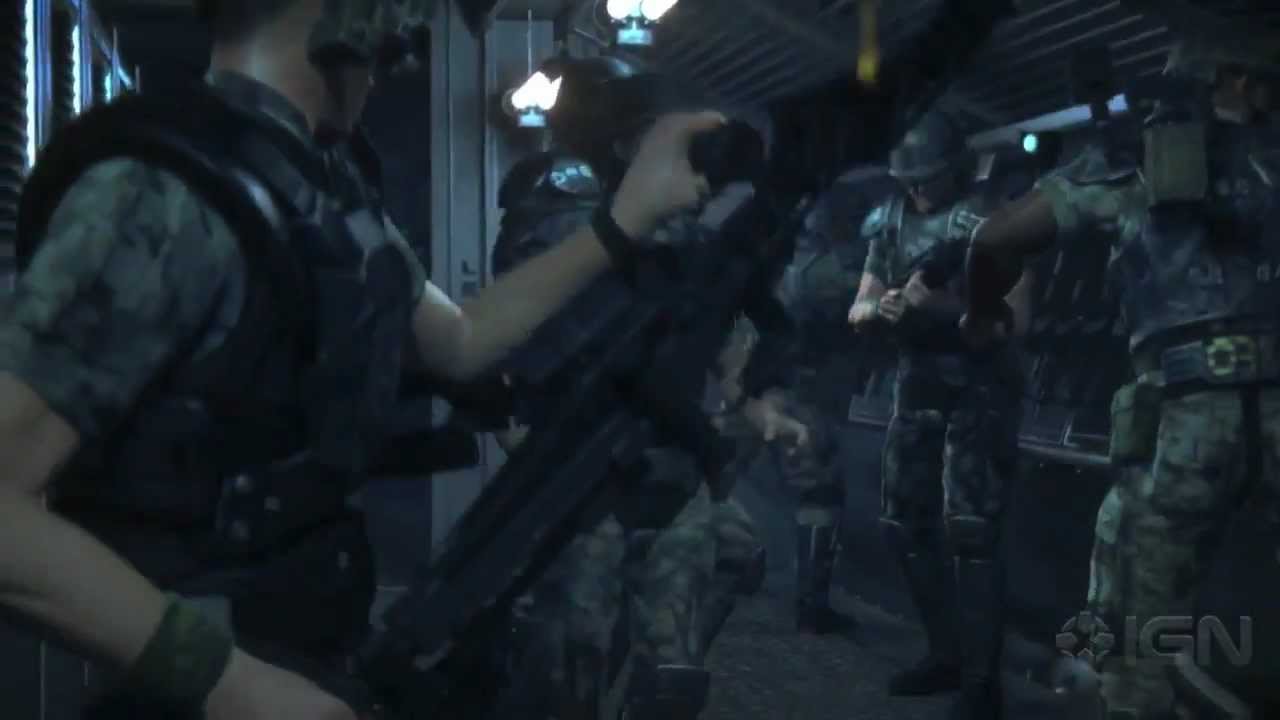 Aliens Colonial Marines Trailers & BounceSystem Human Being audio Mix by DM