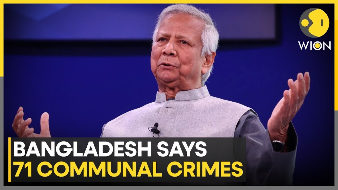 Bangladesh Downplays Minority Attacks, Says Only 71 Communal Crimes In 2025 | WION