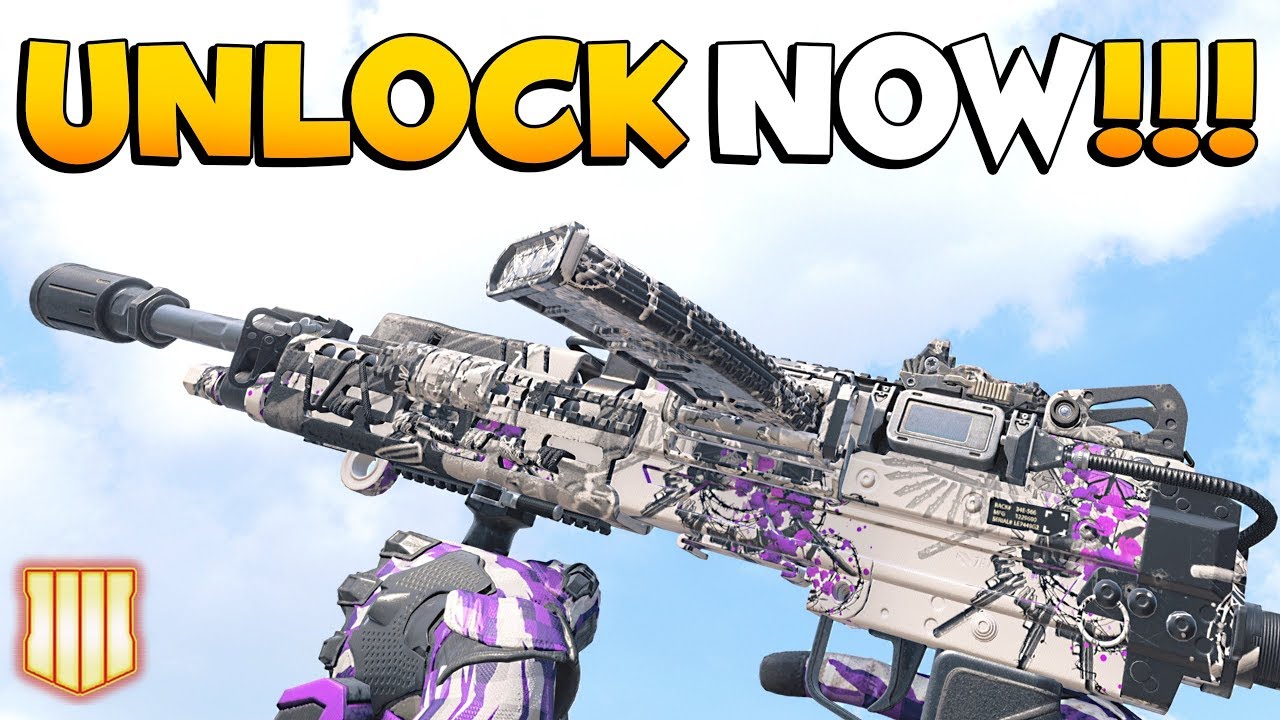 How to Unlock Tigershark DLC LMG & Best Class Setup | Black Ops 4