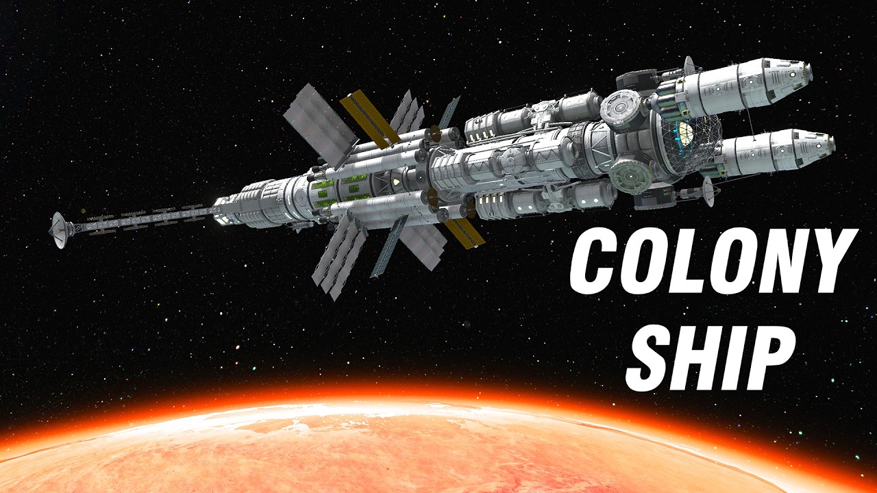 KSP: Giant MODDED DUNA Space Station!