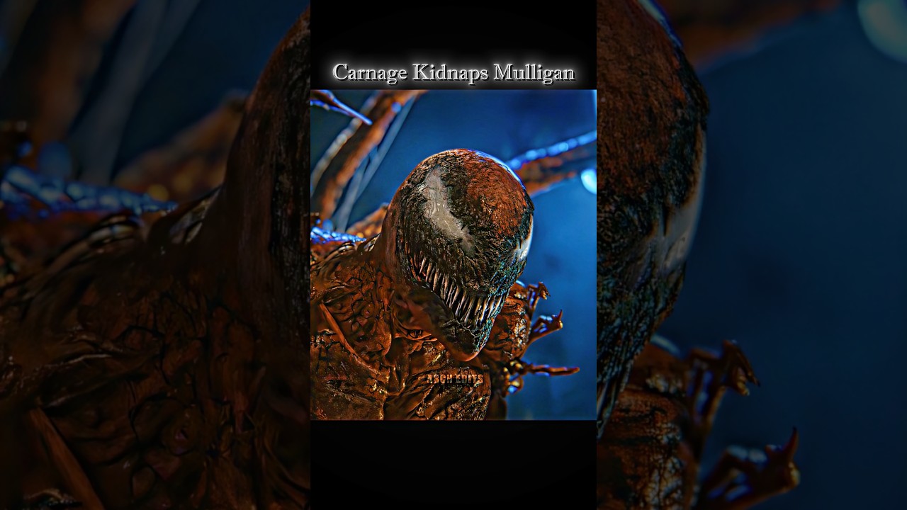 Carnage ☠️ Kidnaps Detective Mulligan 😱 #shorts #venom2 #carnage