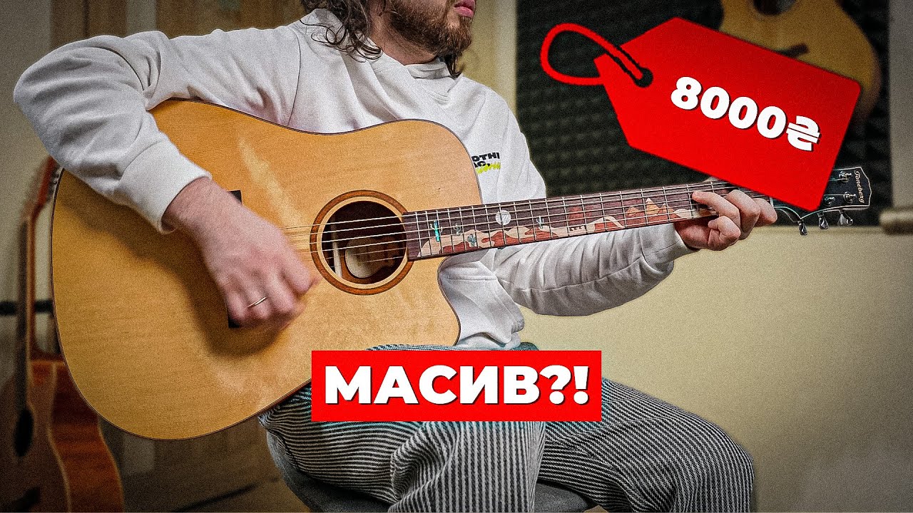 Огляд на недорогу гітару з Масиву (Toneberg TMLT)