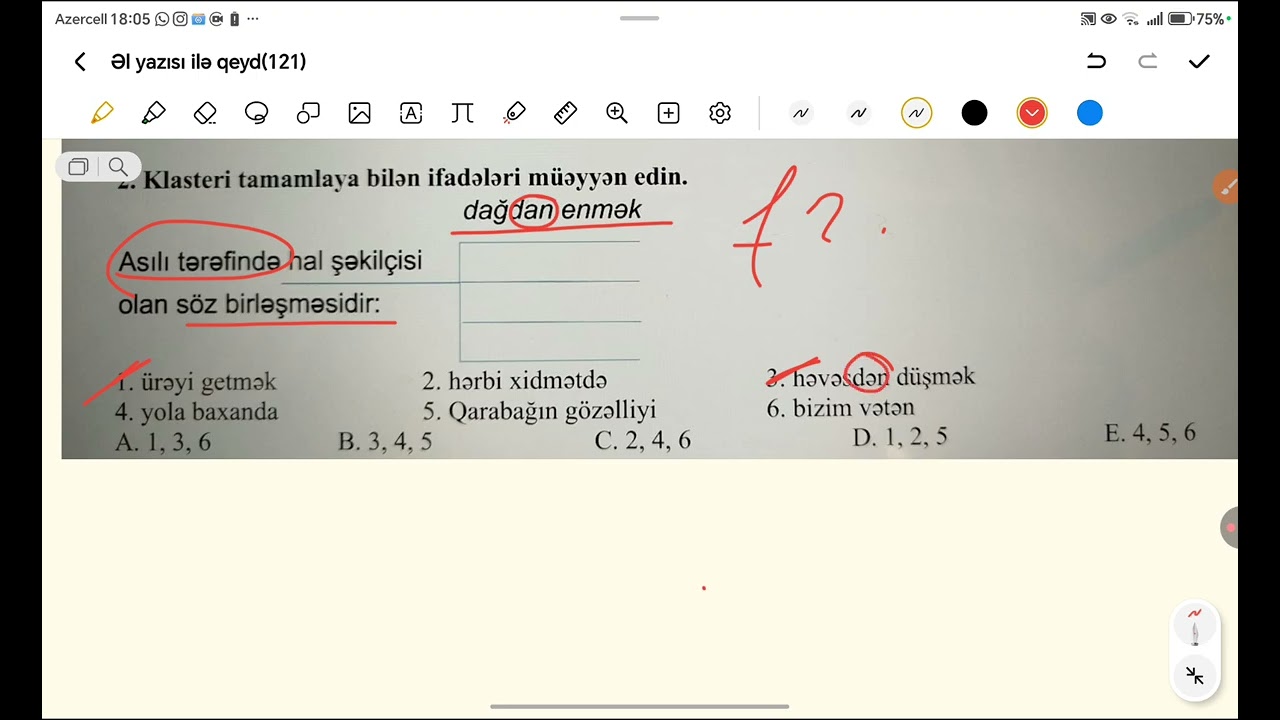 Bir sual,bir izah✅💫