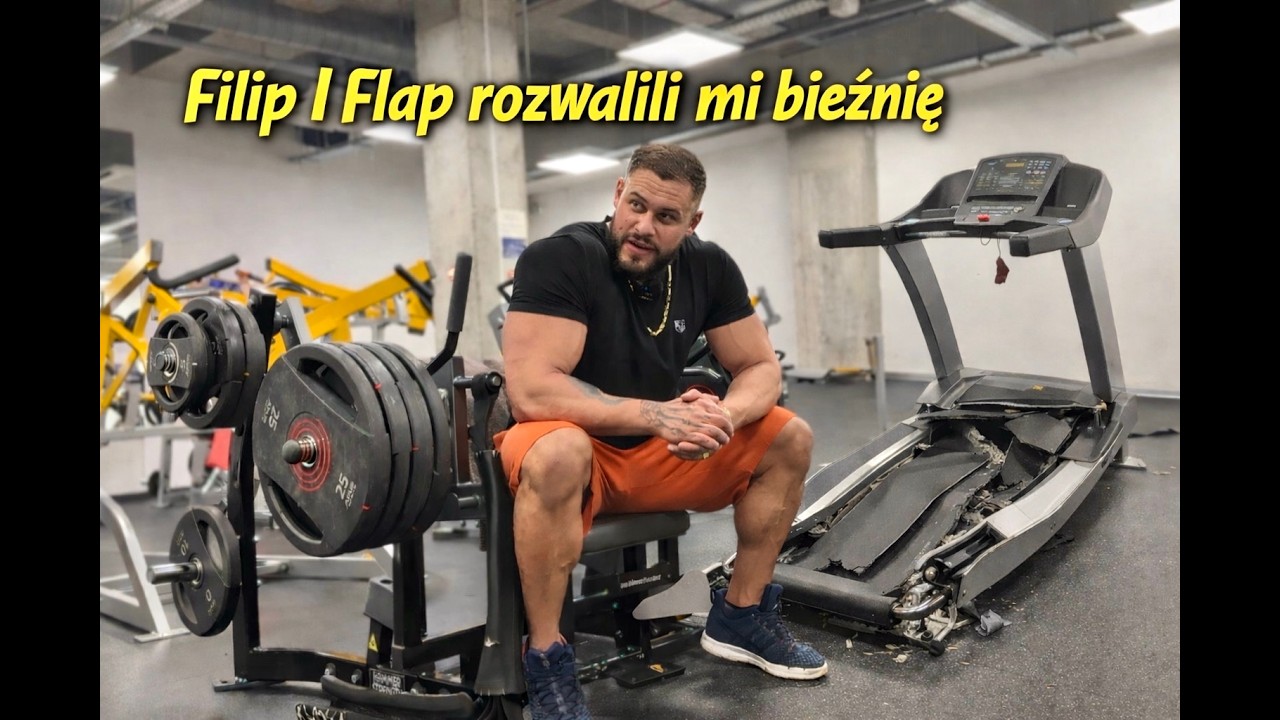STUGLIK VLOG - Flip i Flap rozwalili mi bieżnie