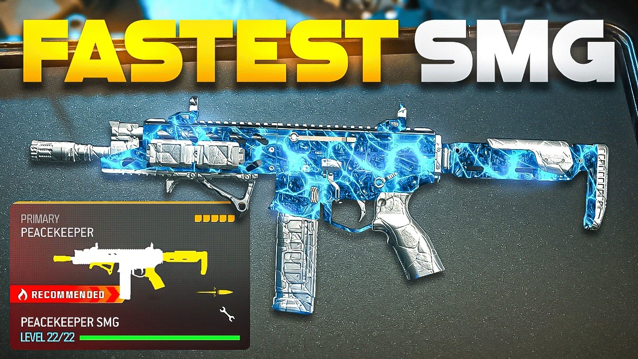 Warzone’s NEW PEACEKEEPER SMG is Actually BROKEN..