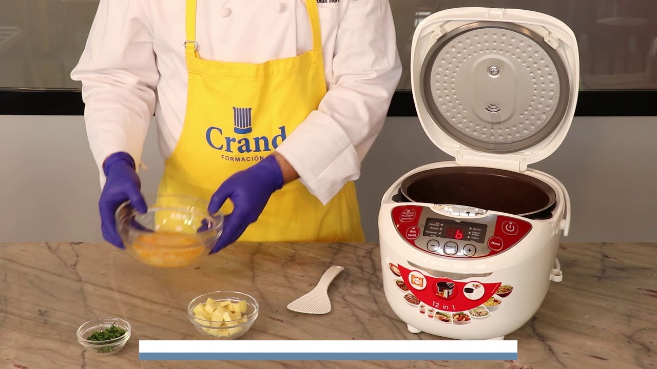 OLLA MULTICOOKER MOULINEX 12 EN 1(PREPARACIÓN GRAMAJO)