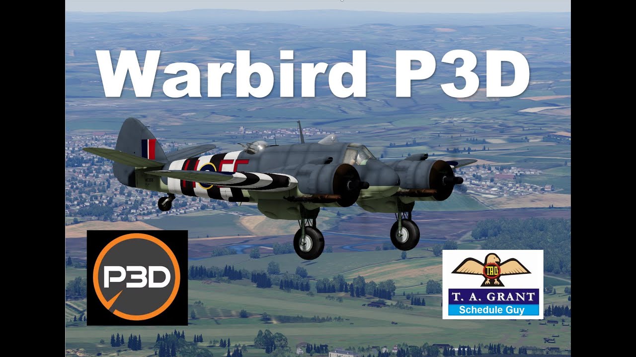 Warbirds in P3D - RAF Friston