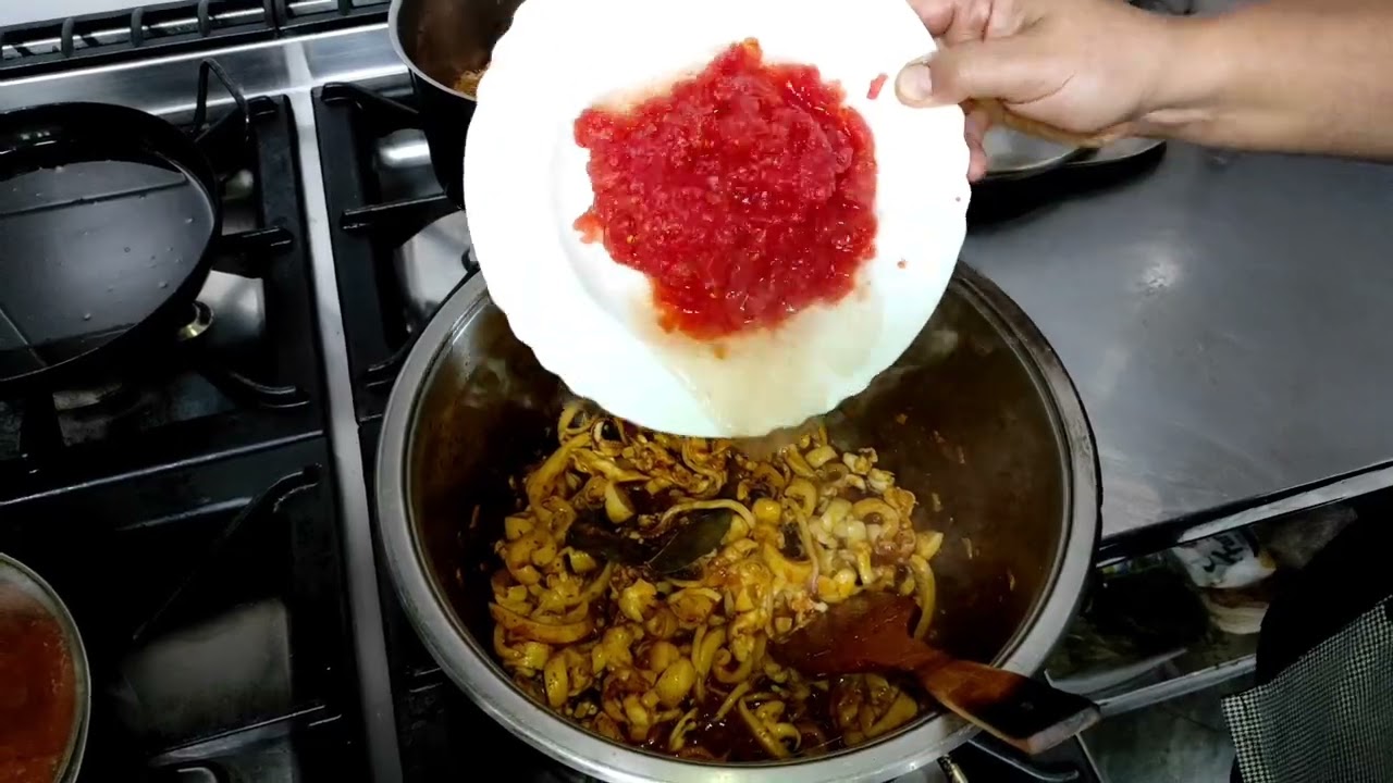 sépia on sauce (  وصفة جد رائعة ) ❤️🔥💯😋