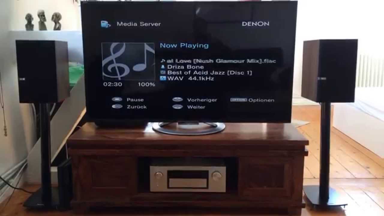 Denon X4000 - KEF Q300 - playing Real Love (Nush Glamour Mix)