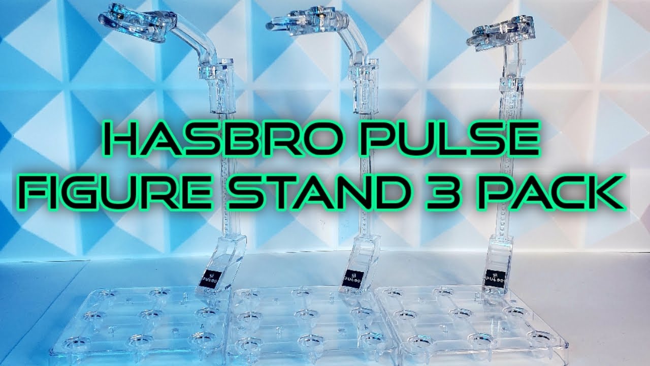 Hasbro Pulse Stands 3 Pack for Star Wars Black Series & Marvel Legends Review!