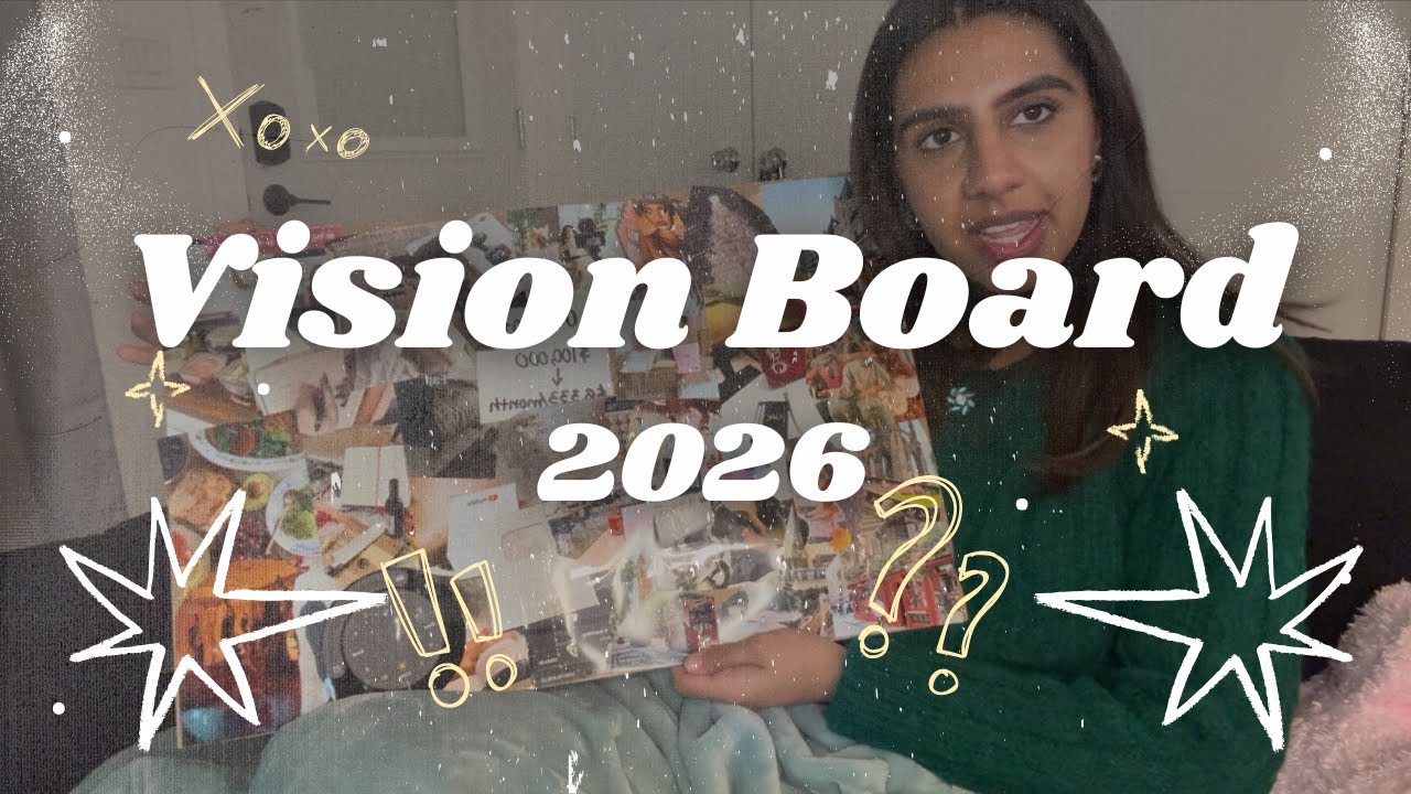 CREATING A VISION BOARD THAT ACTUALLY WORKS | rebranding2026