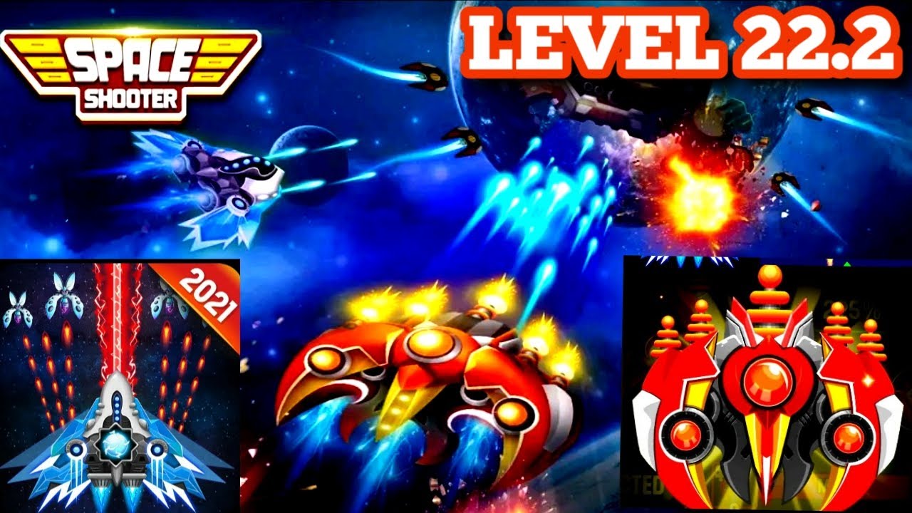 Space shooter Galaxy attack Galaxy shooter | level 22.2 | 2021 Gameplay