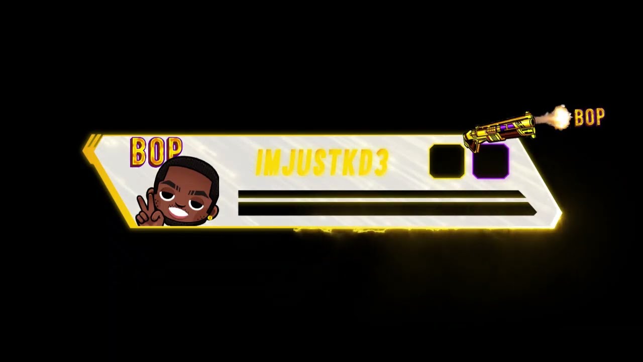 Animated Apex Legends Health Bar Overlay (Gunshot Animation)