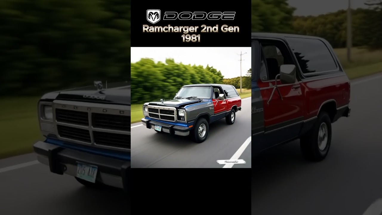 Dodge SUV Evolution: Town Wagon ➜ Ramcharger ➜ Durango (1954‑2025)