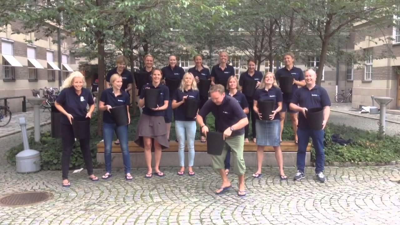 Booking.com Sweden takes the ALS Ice Bucket Challenge