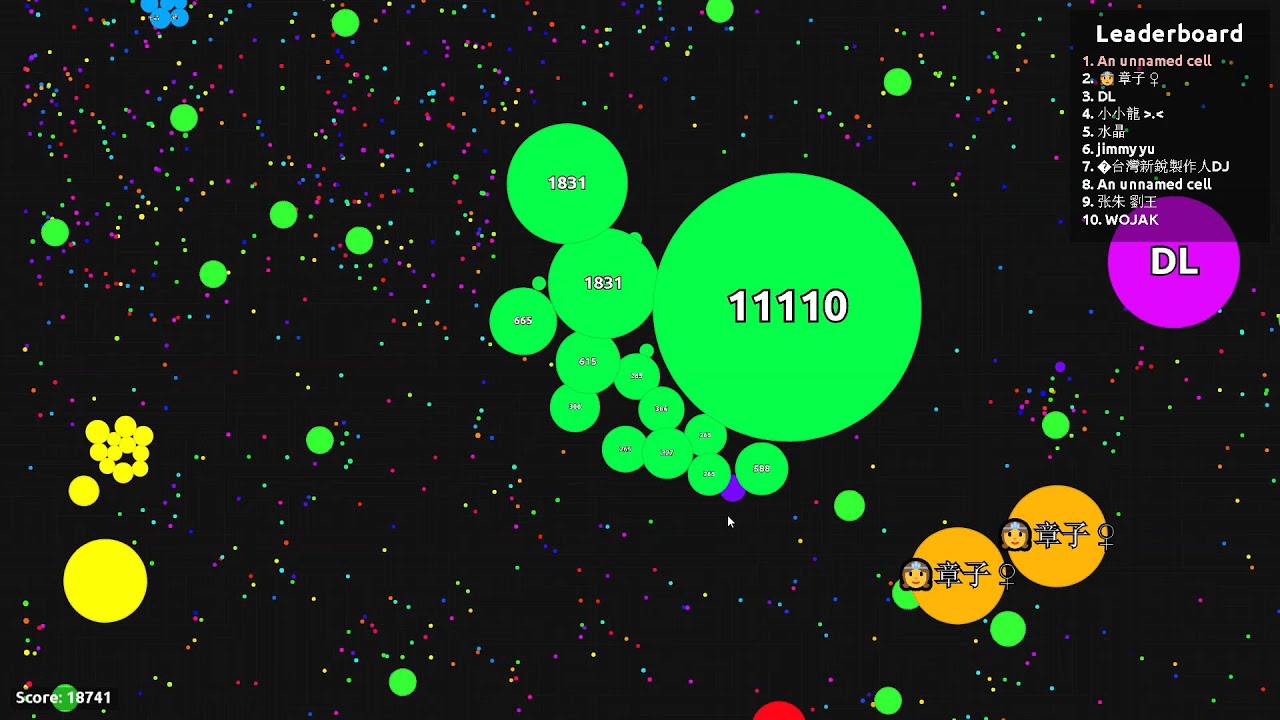 Some agar.io stuff I have left