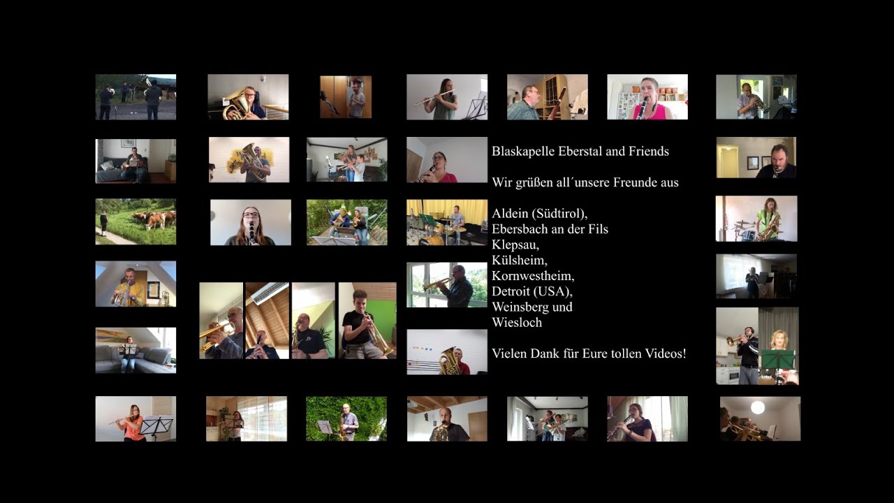 Online-Pfingstkonzert Blaskapelle Eberstal and Friends 2020