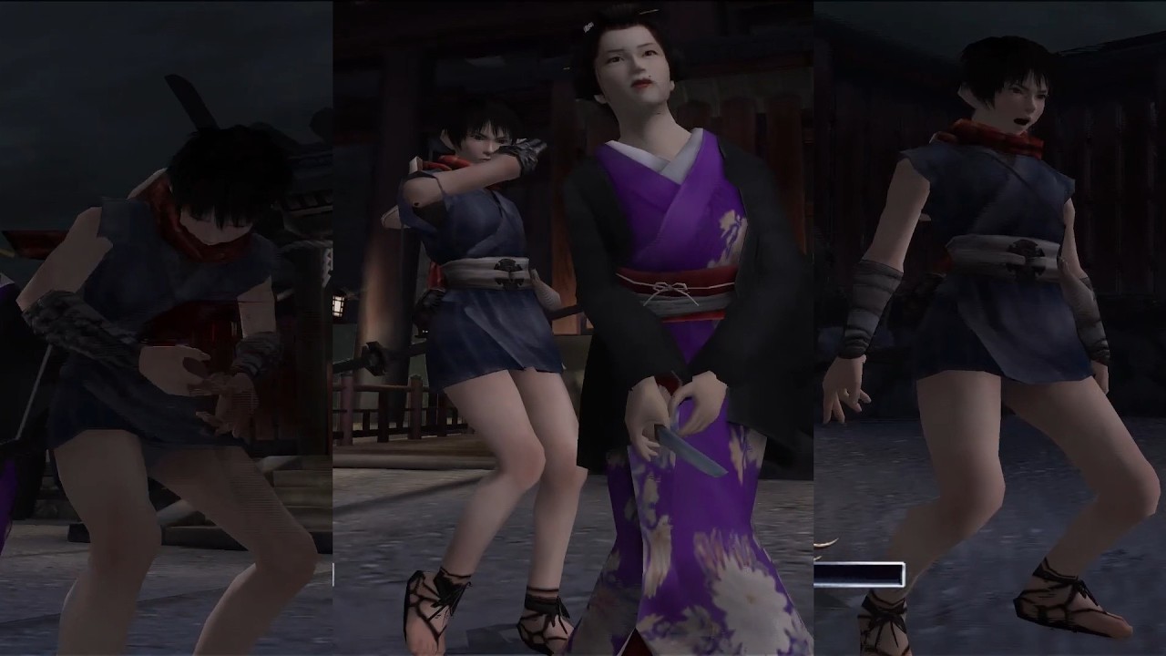 Tenchu FS: Rin (Scarlet) vs Tatsukichi [Poisoned & Defeated] Ryona リョナ