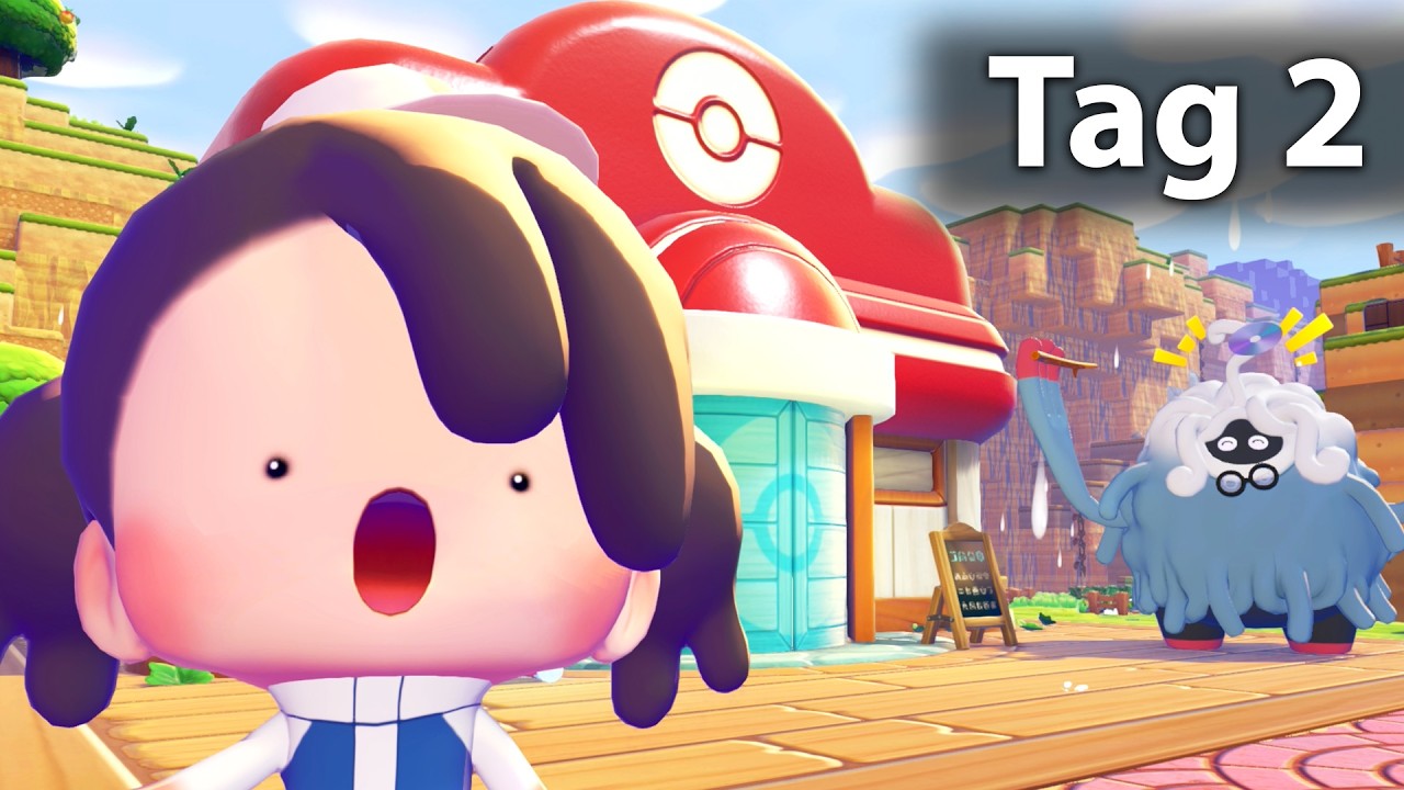 Tag 2 in Pokopia! Das 1. Pokémon Center steht!