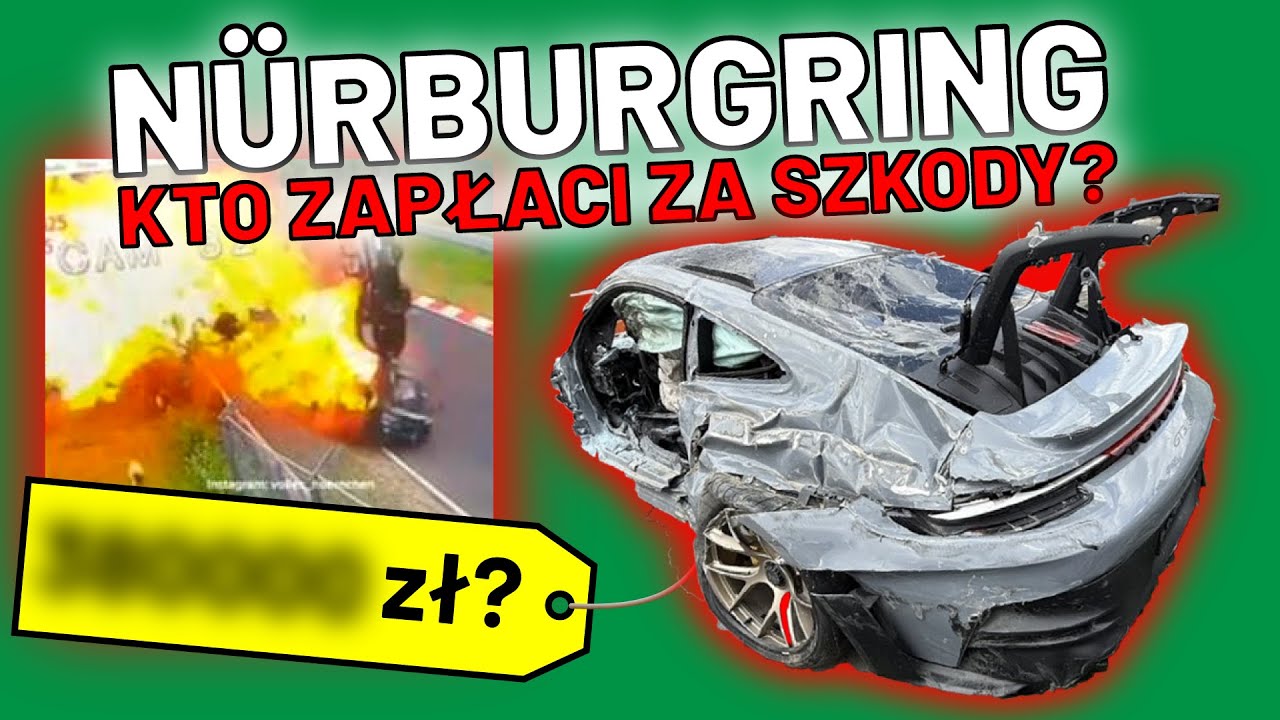 Polak rozbił PORSCHE GT3 RS na N&uuml;rburgringu &ndash; kto teraz zapłaci miliony? [WYCENA RZECZOZNAWCY]