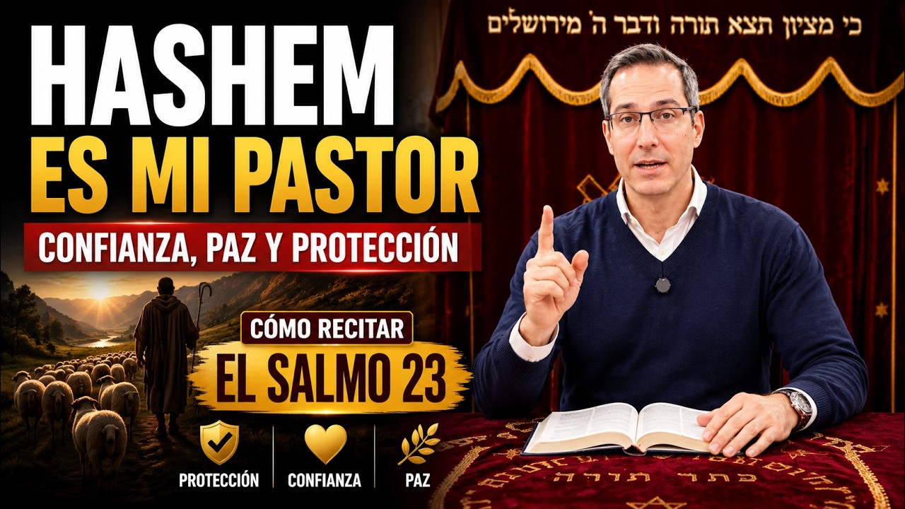 Hashem es Mi Pastor – Confianza, Paz y Protección (Como recitar el Salmo 23)