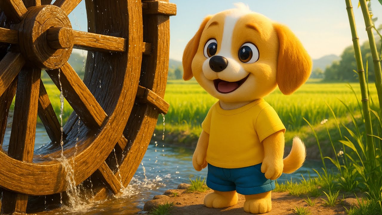 The Little Puppy Who Brought Water to His Village 💧🐶 | A Heartwarming Story of Hope & Kindness