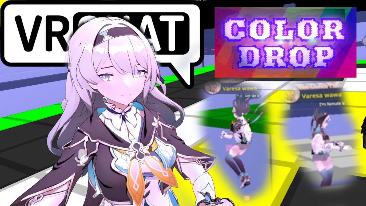 My color blind friend plays a color game | VRChat