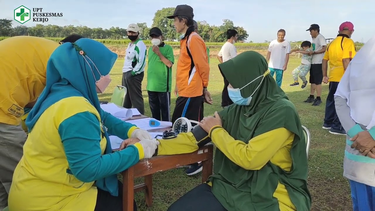 Tes kebugaran jasmani dengan metode rockport untuk calon jama'ah haji 2022