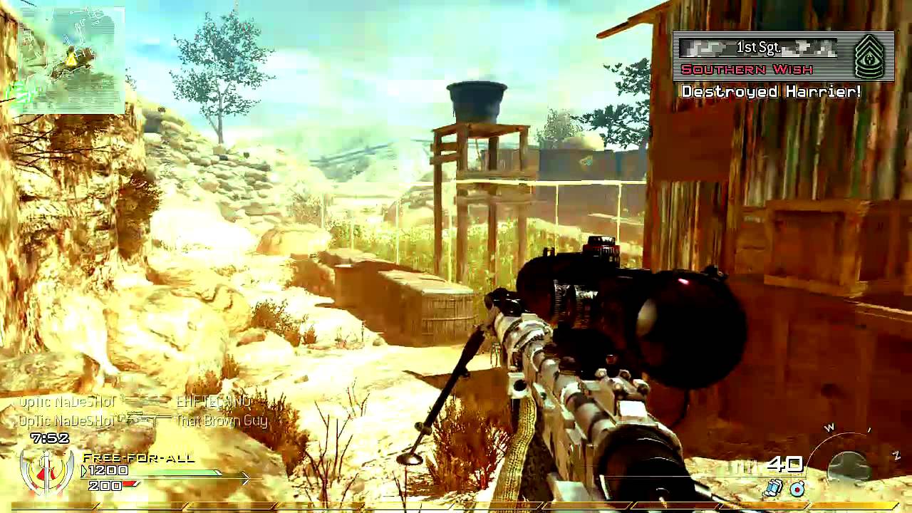 OpTic NaDeSHoT: FASTEST SNIPER FFA EVER!