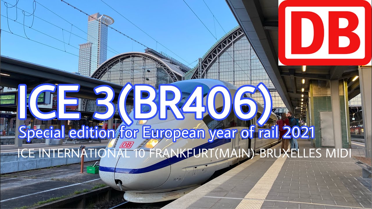 ICE3(BR406) Special edition for European year of rail 2021