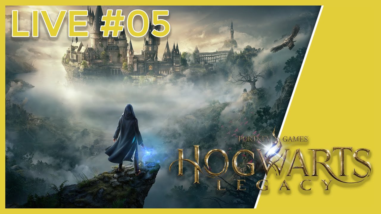 HOGWARTS LEGACY - Live #05 - Conhecendo o mundo bruxo