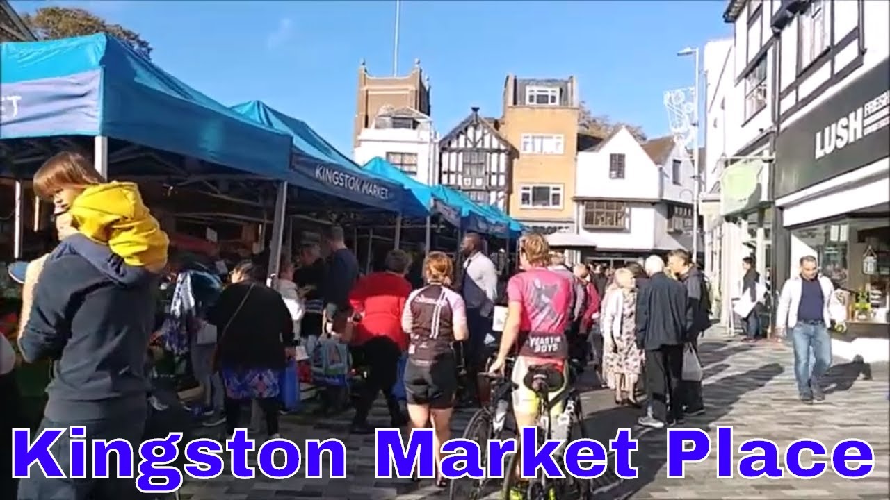Walking in London: London walk in Kingston upon Thames town centre