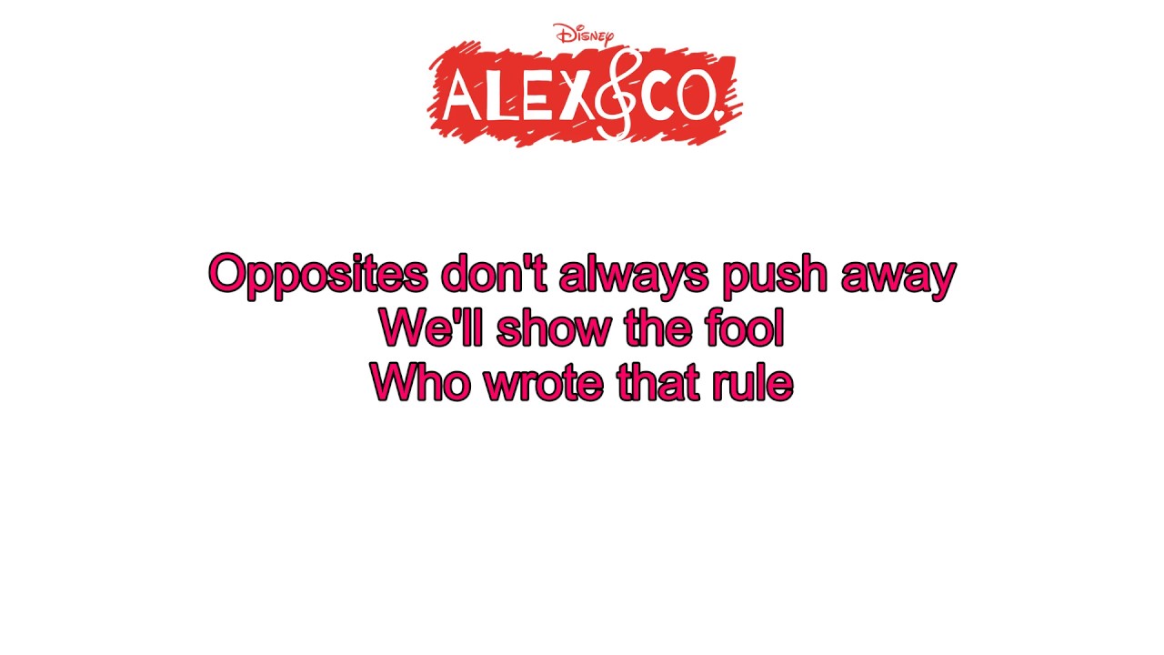 Alex & Co. - Likewise Karaoke (Official audio)