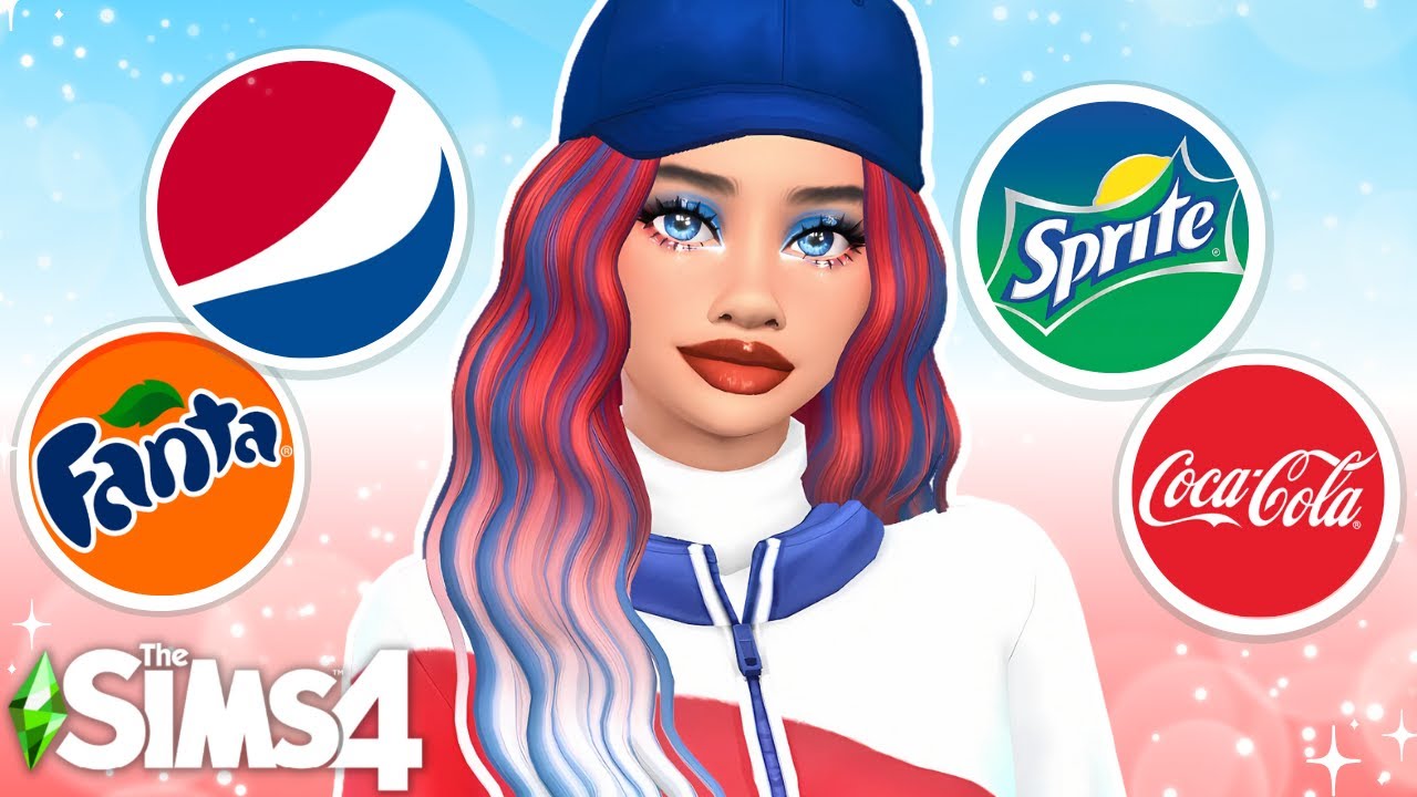ВОССОЗДАНИЕ КУЛЬТОВЫХ БРЕНДОВ ГАЗИРОВКИ В THE SIMS 4!!!